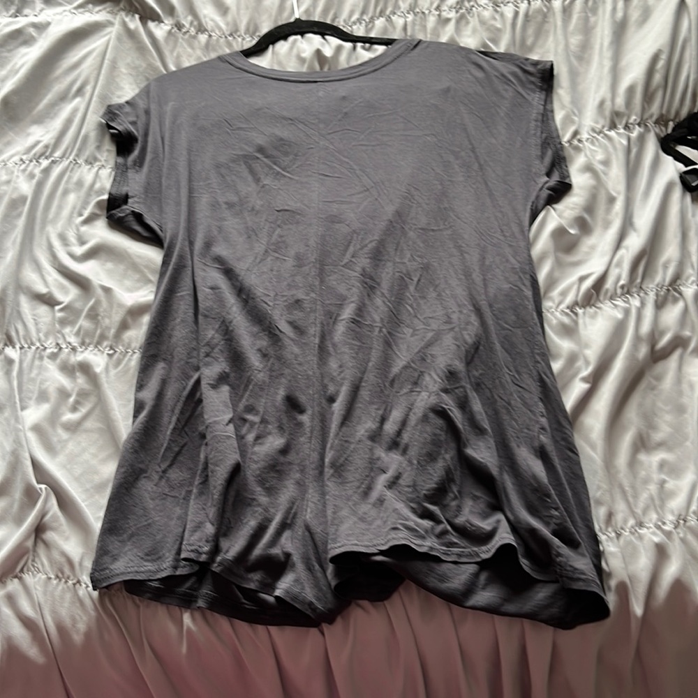 Z supply grey shirt romper